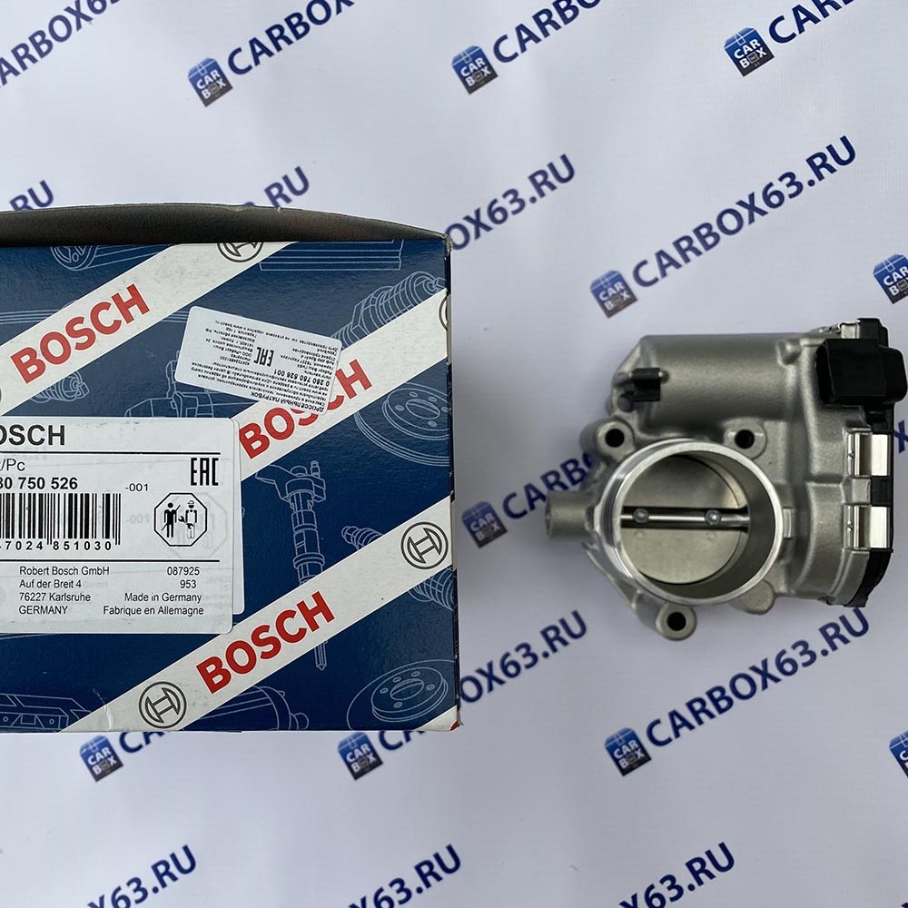 Дроссельный патрубок 21126 Bosch 0 280 750 526